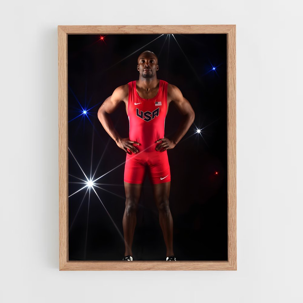 Poster Rumble Champion – affiche Athlétisme (vue 4)